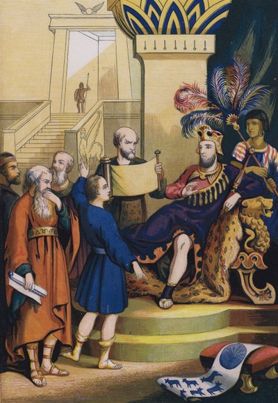 Giuseppe che interpreta il sogno del faraone da English School